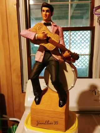 05 - Young Elvis Musical Decanter - " Yours Elvis 