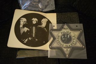 Police Vintage Vinyl 2x Picture Disc Set: Message In A Bottle and Don ' t Stand 2