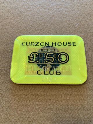 50 Pound Curzon House Club,  London Plaque Take A Look,