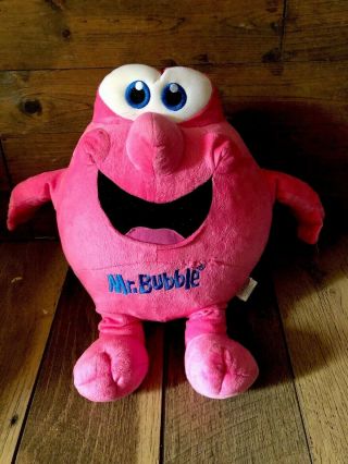 2011 Authentic Mr.  Bubbles Pink Character 16 " Plush Nwt Vintage Collectible