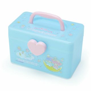 Little Twin Stars Storage Box S With Tray Cosmetic Case Sanrio Kawaii 2019