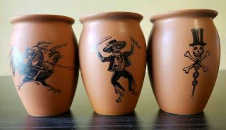 Espolon Tequila Day Of The Dead Ceramic Stoneware Coffe Cups Mugs 3