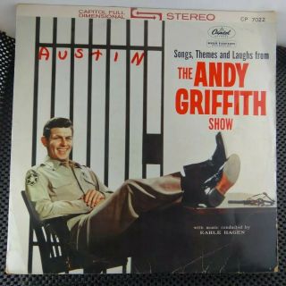 Themes And Laughs From The Andy Griffith Show (capitol Records ‎– Cp 7022)