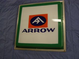 Arrow Auto Parts Sign Advertising Ford Chevrolet Gm Dodge Nos