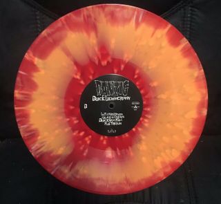 Danzig Black Laden Crown Orange & Red Swirl Colored Vinyl Limited Pressing 600