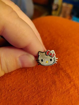 Signed Sanrio 925 Sterling Silver Hello Kitty Ring Size Unknown