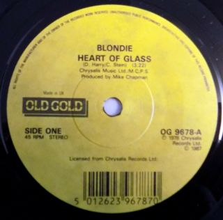 Blondie - Heart Of Glass - 1987 - 7 