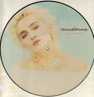 Madonna The Look Of Love 12 " Vinyl Picture Disc