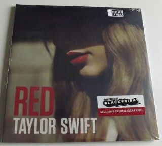 Taylor Swift Red Ltd Clear 2 X Vinyl Lp Rsd Black Friday 2018
