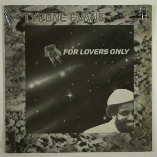 Tyrone Evans " For Lovers Only " Rare Islands Cosmic Disco Reggae Lp Wackie 
