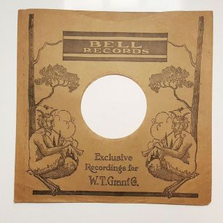Bell Records 78rpm Sleeve 1920 