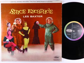 Les Baxter - Space Escapade Lp - Capitol - St - 968 Stereo