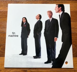 Tin Machine - David Bowie Self Titled Rare Pressing Vinyl Lp Record 