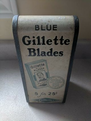 Rare Gillette Countertop Store Dispenser