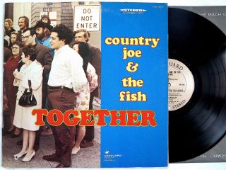 Country Joe And The Fish Together 1968 Lp Vanguard Vsd - 79277 Gatefold Stereo