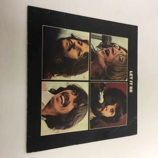 Let It Be The Beatles 1970 [pcs7096] 12 " Vinyl Rock