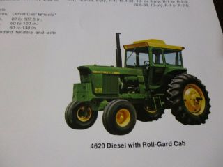 John Deere 2520 - 3020 - 4000 - 4020 - 4320 - 4620 - 6030 Hi - Crop Tractors Sales Brochure 8