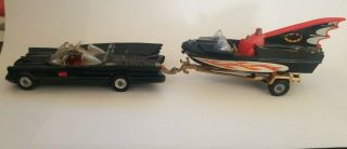 Corgi Toys Batmobile With Gla Batboat