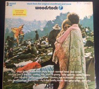 Woodstock Music From The Soundtrack 3 Lp Set