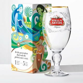 Stella Artois Buy a Lady a Drink Limited Edition Brazil Chalice,  33cl 2