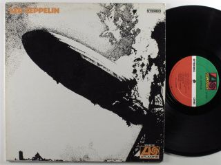 Led Zeppelin Self Titled Atlantic Sd - 8216 Lp Vg,