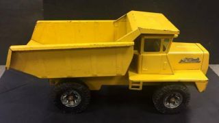 1960 ' s Buddy L Heavy Duty Mack Dump Truck Pressed Steel Toy,  For Resto,  NR 2