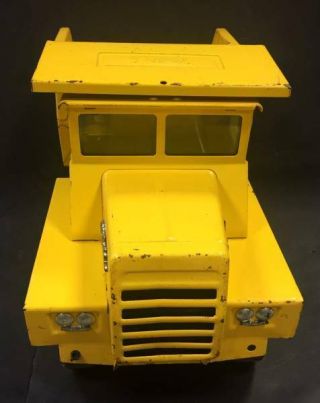 1960 ' s Buddy L Heavy Duty Mack Dump Truck Pressed Steel Toy,  For Resto,  NR 4