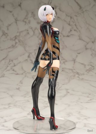 Neon Genesis Evangelion Rei Ayanami Pvc Figure Model Black No Box