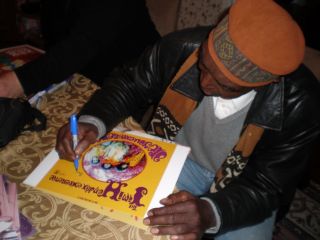 Jimi Hendrix bandmates signed photo Billy Cox,  Jerry Velez & Juma Sultan Proof 4