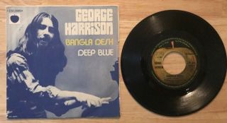 Rare French Sp The Beatles George Harrison Bangla Desh