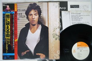 Bruce Springsteen Darkness On The Edge Of Town Cbs/sony 25ap 1000 Japan Obi Lp