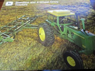 John Deere 3020 - 4020 - 4320 - 4620 - 5020 - 7020 Tractors Sales Brochure 1970