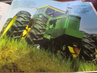 John Deere 3020 - 4020 - 4320 - 4620 - 5020 - 7020 Tractors Sales Brochure 1970 7
