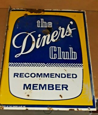Rare Large 24 X 19 " Vintage Diners 