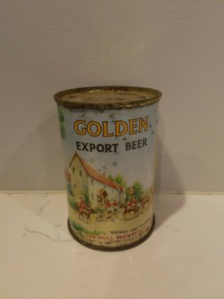Golden Export Beer Can 275 Ml 9 2/3 Rare