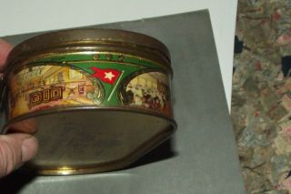 RARE White Star Line ROYAL MAIL STEAMERs Carr & Co Ltd Carlisle Biscuit Tin 8