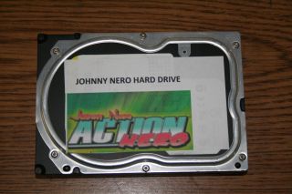 Johnny Nero Action Hero Replacement Hard Drive For Arcade Game