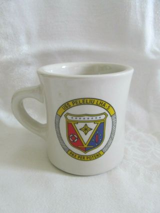 Uss Peleliu Lha - 5 Coffee Mug Restaurant Style Military Collectibles