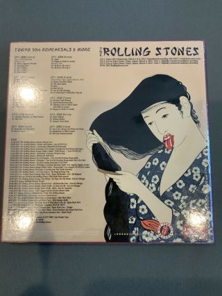 ROLLING STONES VINYL,  5 ALBUMS & 3 CD,  S,  DVD,  2014 TOKYO REHEARSALS 105/550 3