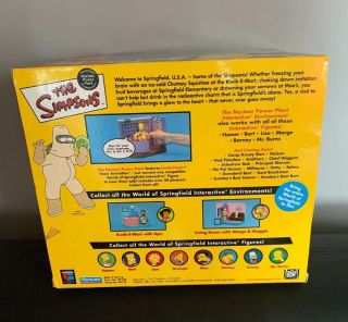 The Simpsons NUCLEAR POWER PLANT Interactive Environment w/RADIOACTIVE HOMER 3
