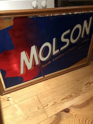 Molson Sign / Mirror 2