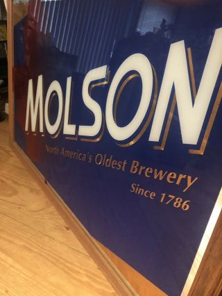 Molson Sign / Mirror 3
