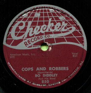 Bo Diddley (cops & Robbers / Down Home Special) R&b/soul 78 Rpm Record