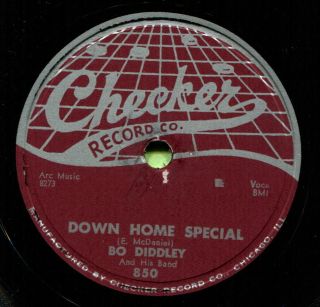 BO DIDDLEY (Cops & Robbers / Down Home Special) R&B/SOUL 78 RPM RECORD 2