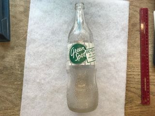 1960 Green Spot Quart Soda Bottle,  Reading,  Pa.
