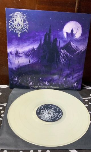 Vargrav Glow In The Dark Vinyl Reign In Supreme Darkness - Satanic Warmaster Gbk