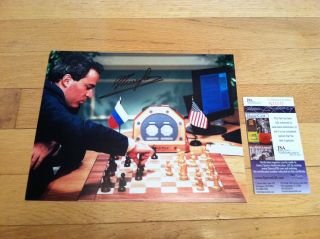 Signed 8x10 - Gary Kasparov - World Chess Champion - President Putin Rival 1
