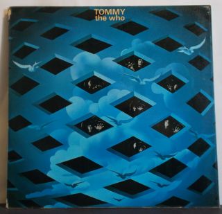 The Who Tommy - Uk 2 - Lp On Track - Laminated Sleeve - Numbered Booklet