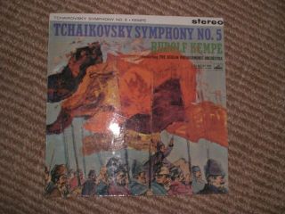Tchaikovsky Symphony No 5,  Kempe,  Asd 379 Hmv,  Cream/gold