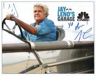 Jay Leno Autographed 8x10 Color Photo Great Pose Classic Car To Brian